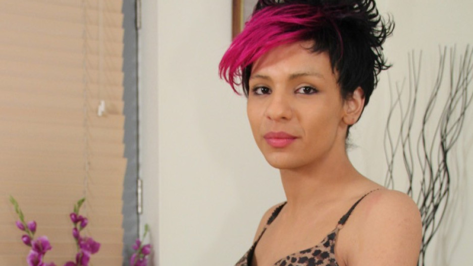 Nikki Strokes Her Cock